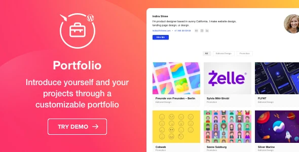 Portfolio Gallery – WordPress Portfolio
